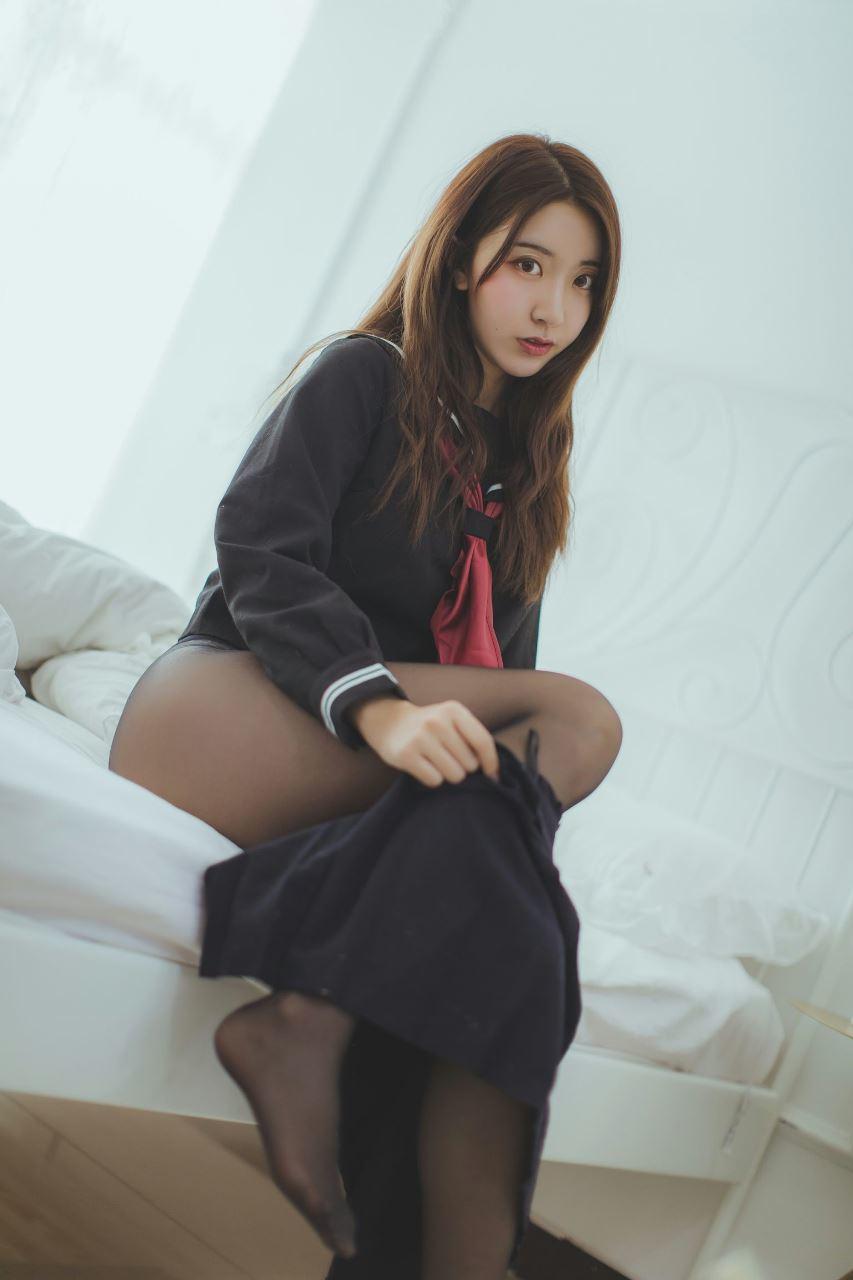 เฮกกาวา - นักเรียน ชุดนักเรียนสีดำ 52P