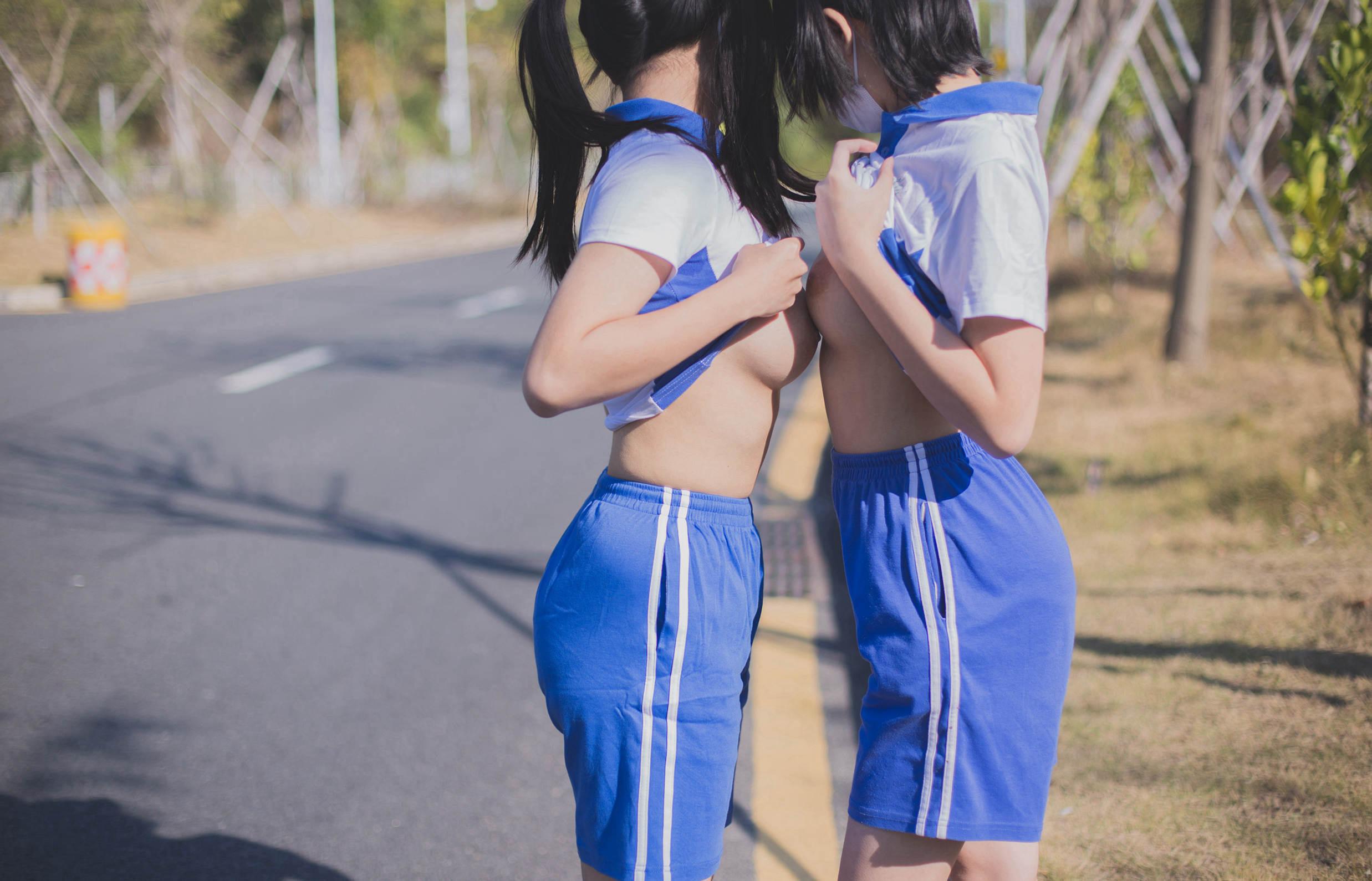 软软酱&悠宝 大学露出 59P | อัปเดตแกลเลอรีภาพ