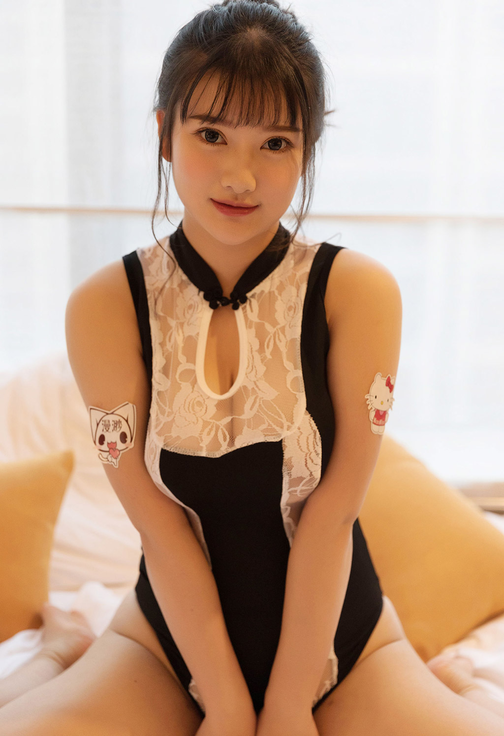 小尤奈镂空古典风情趣内衣诱惑