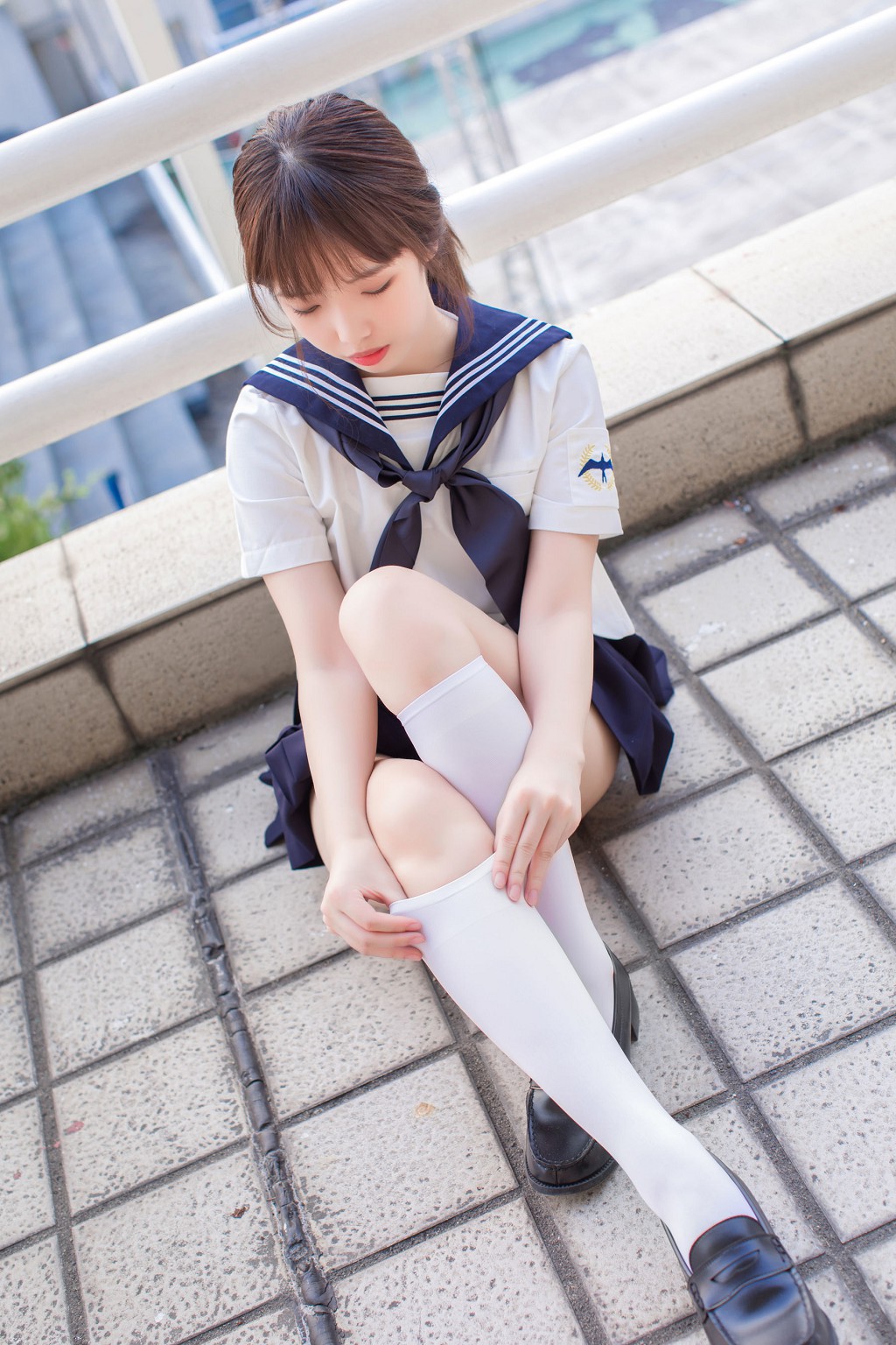 코서웬메이 《JK+백실+세일러 수트》 [COSPLAY 혜택] 사진집 [20P