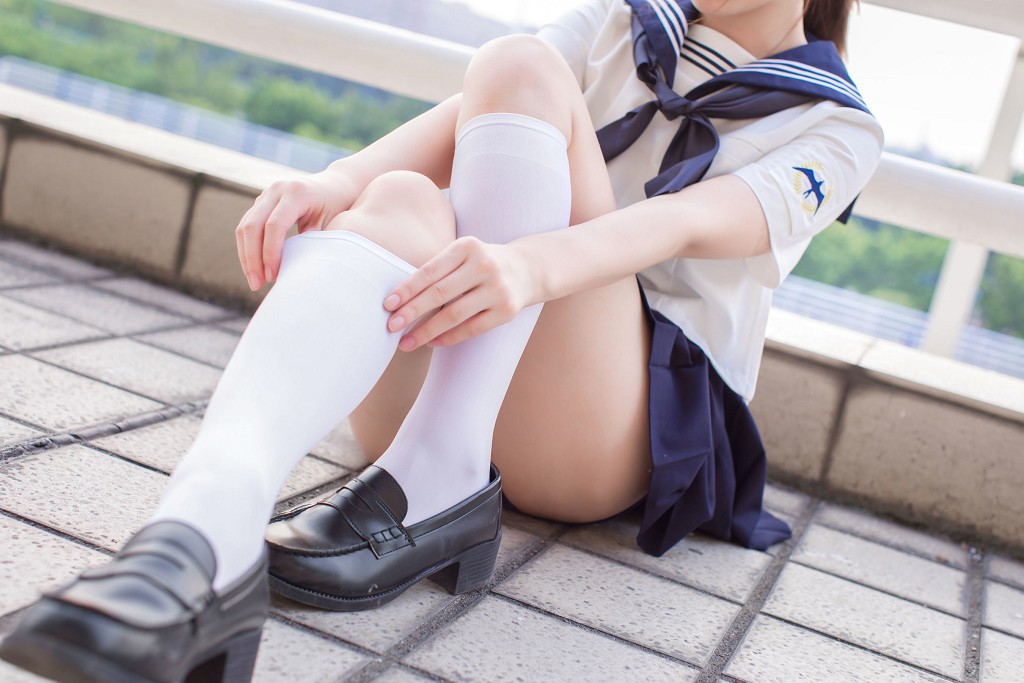 코서웬메이 《JK+백실+세일러 수트》 [COSPLAY 혜택] 사진집 [20P