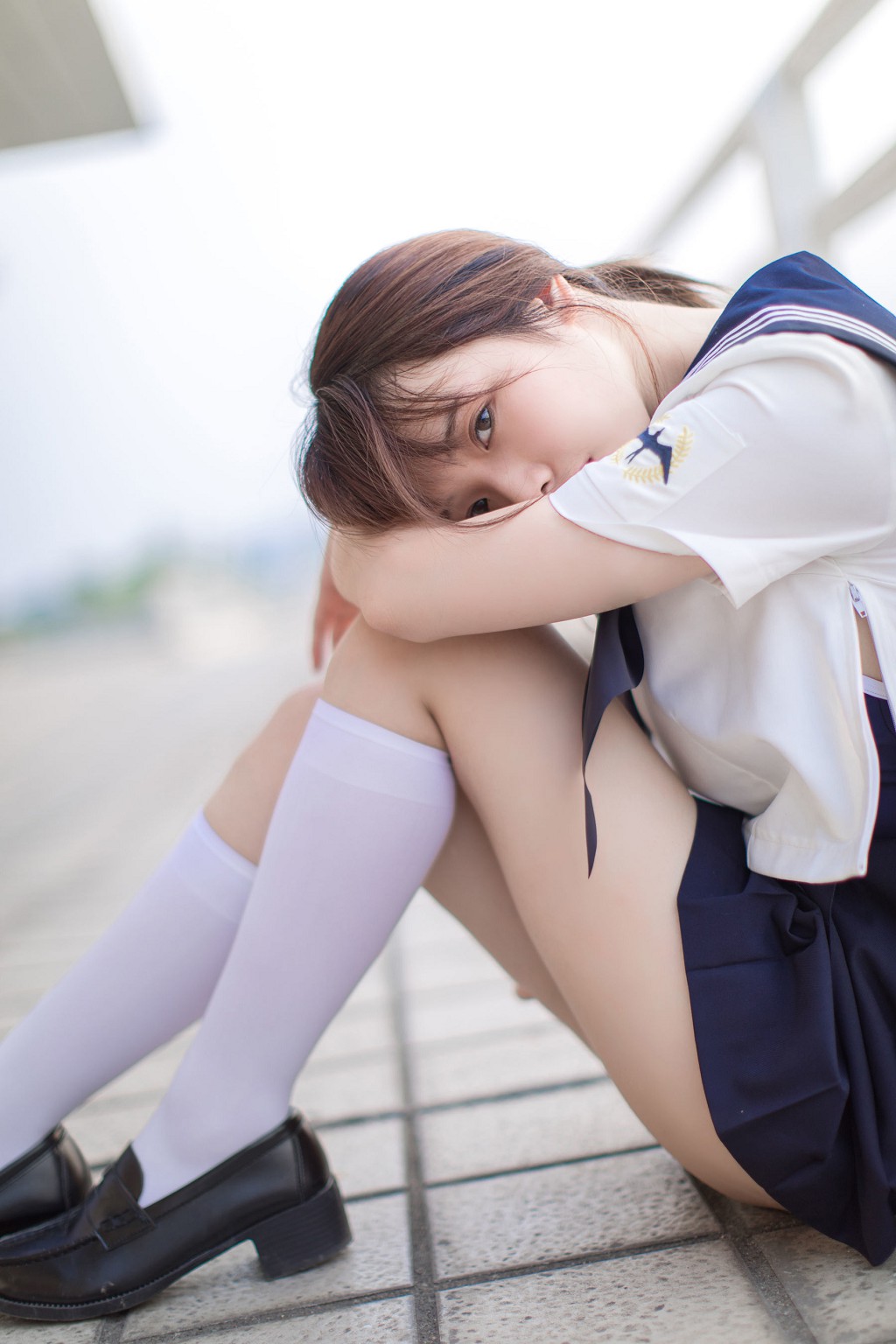 코서웬메이 《JK+백실+세일러 수트》 [COSPLAY 혜택] 사진집 [20P
