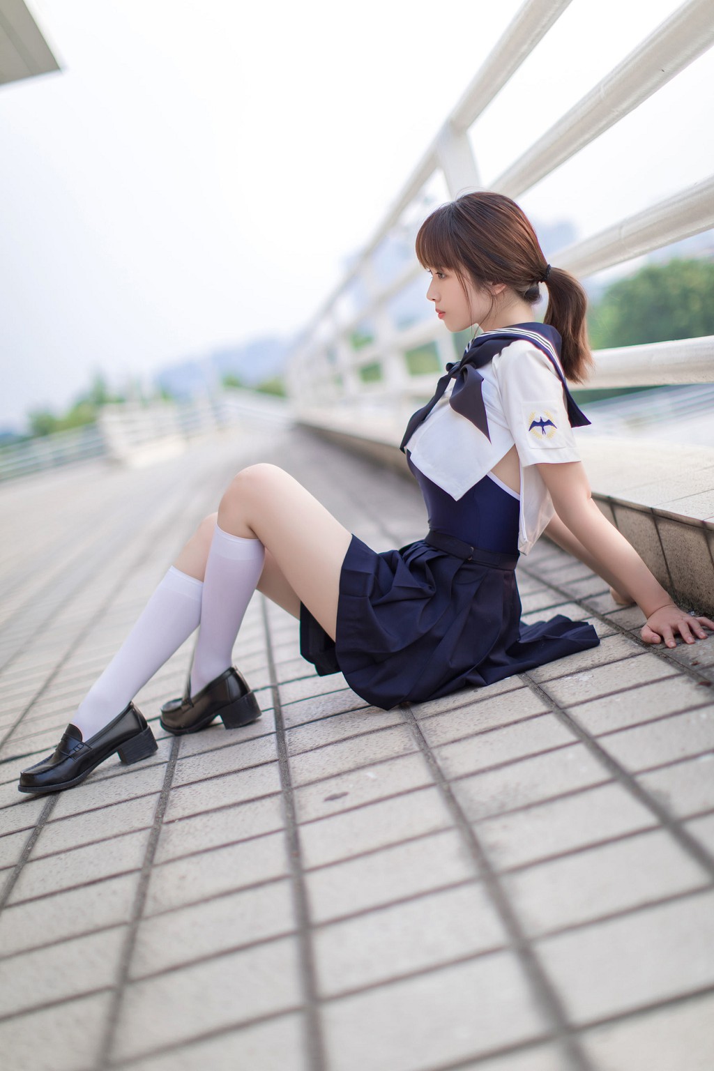 코서웬메이 《JK+백실+세일러 수트》 [COSPLAY 혜택] 사진집 [20P