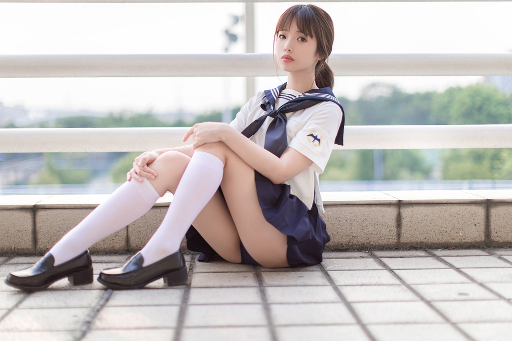 코서웬메이 《JK+백실+세일러 수트》 [COSPLAY 혜택] 사진집 [20P