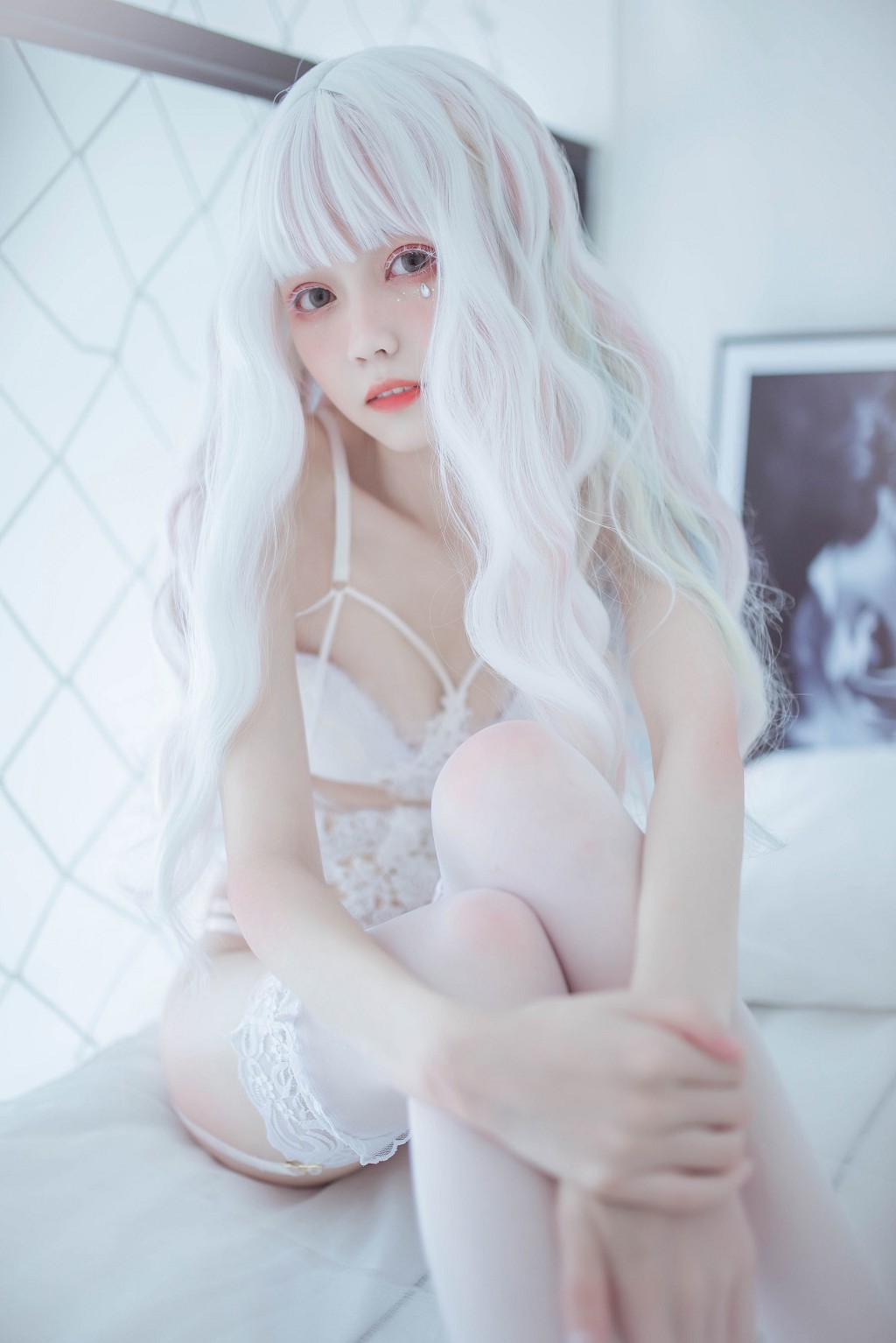 ของคุณฟู่ชิง《ห้องส่วนตัวเลซสีขาว》 [COSPLAY ฟูเอลี] หนังสือภาพ [33P