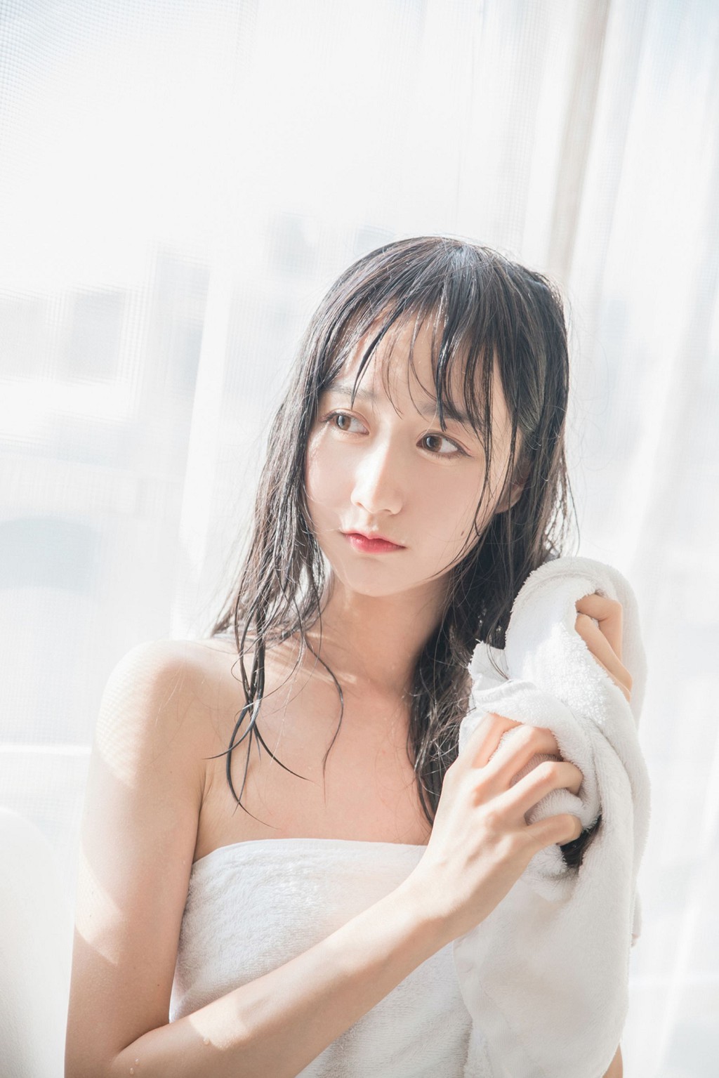 Mộc Miên Miên OwO - Xuất Tắm [COSPLAY Phúc Lợi] Sổ ảnh [57P