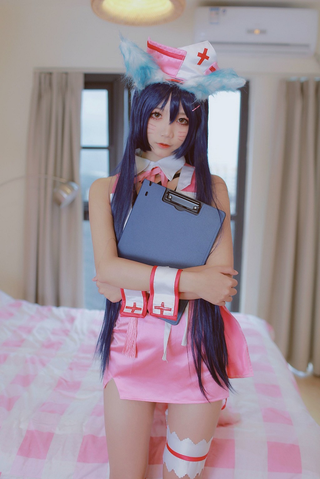 清纯少女五更百鬼《阿狸护士服》 [COSPLAY美女] 写真集[37P]