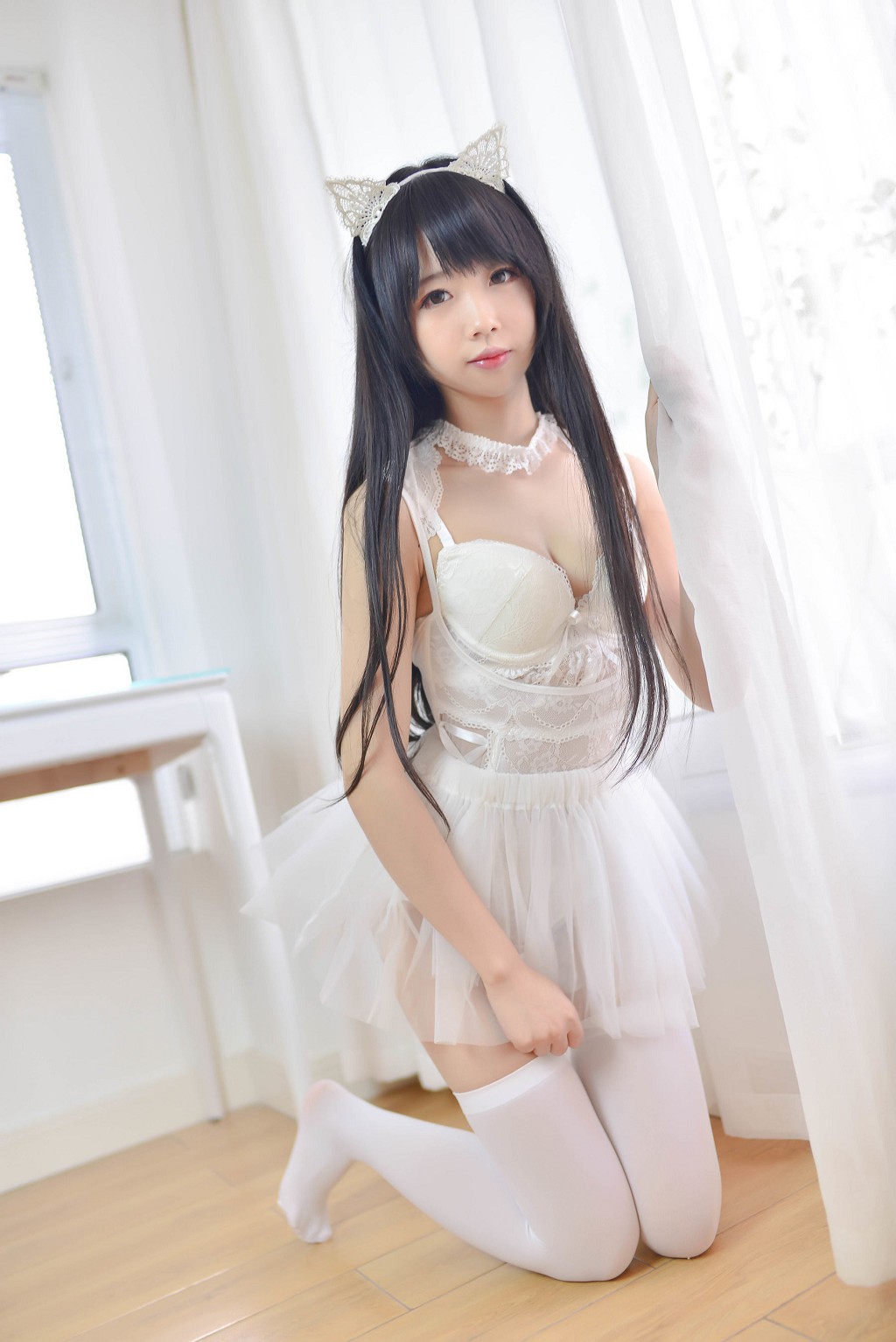 เซวฉีซามะ《สาวแมวขาว》 [ฟู๋ลี่คอสเพลย์] หนังสือภาพ[31P