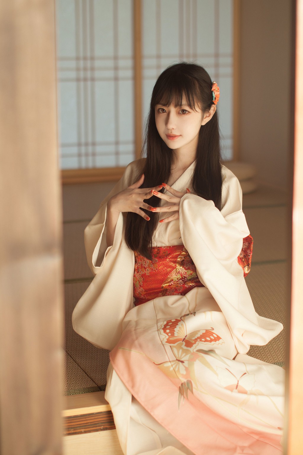 Shika小鹿鹿 《和服》 [COSPLAY福利] 写真集[19P]