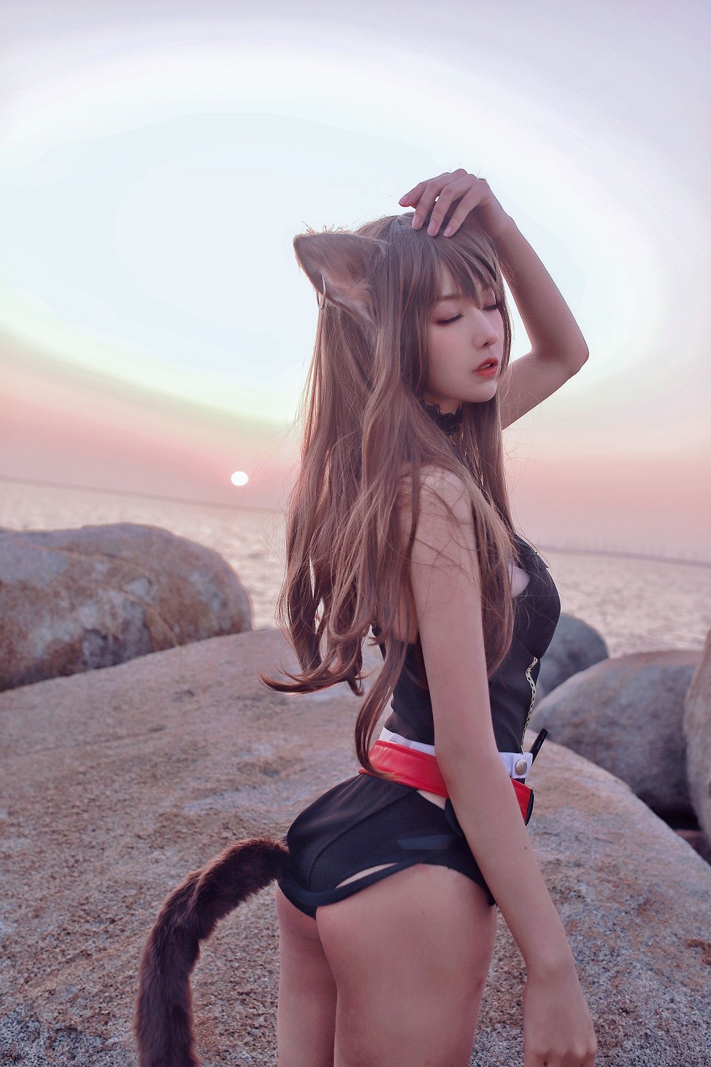 Shika小鹿鹿《天火泳装》 [COSPLAY福利] 写真集[22P]