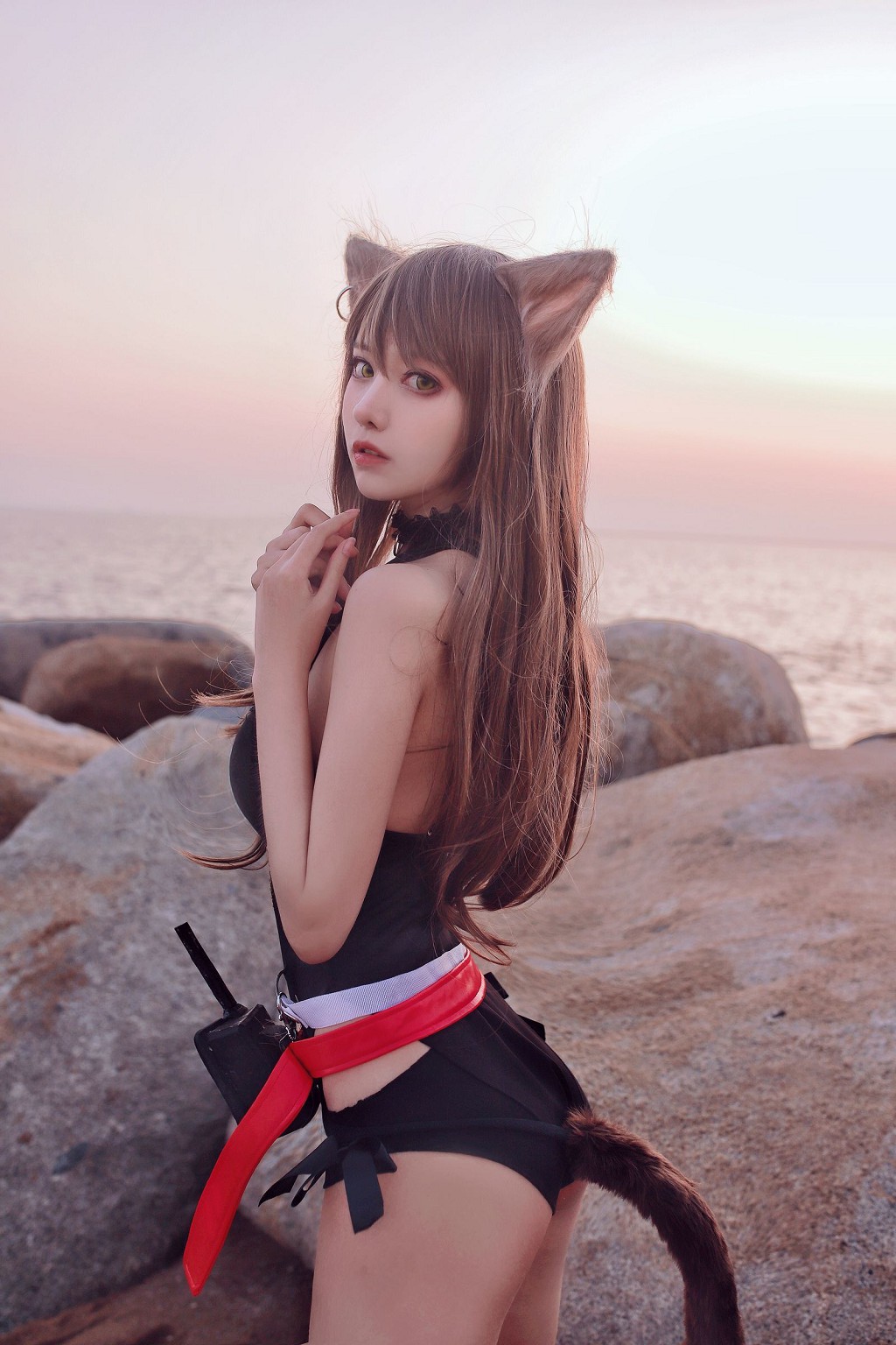 Shika小鹿鹿《天火泳装》 [COSPLAY福利] 写真集[22P]