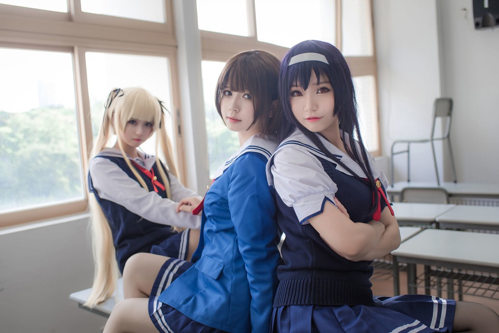 白金Saki 《校服》 [COSPLAY福利] 写真集[29P]