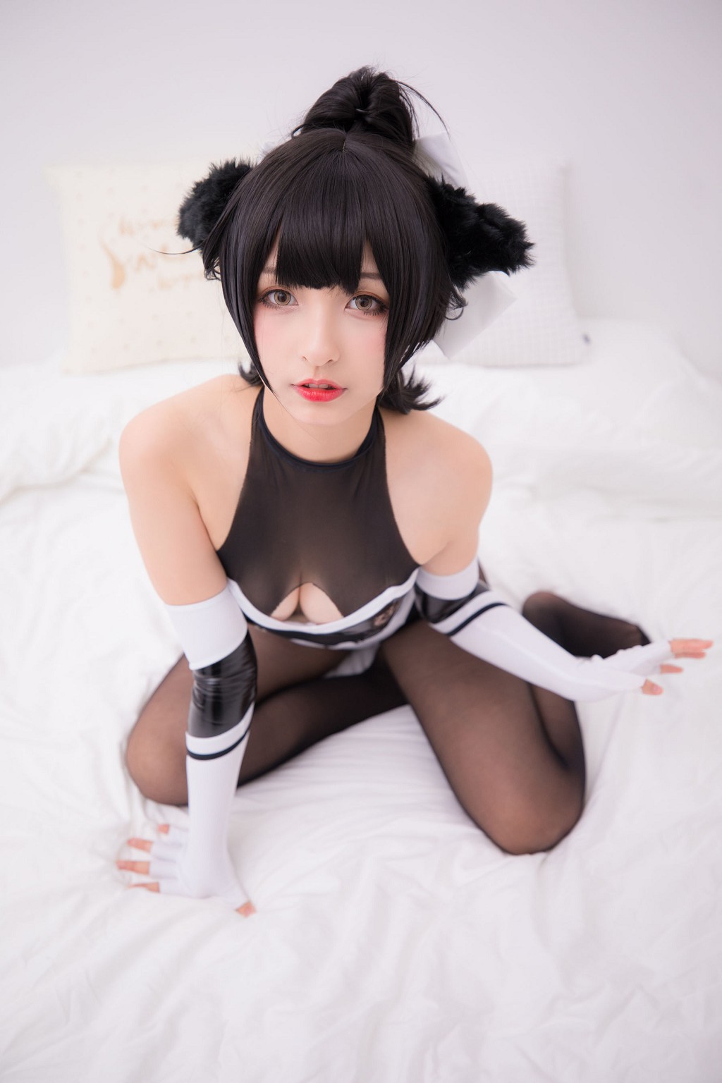 神楽坂真冬《タカオ-タイツ Ver (黒絲)》 [コスプレ美女] 写真集[150P