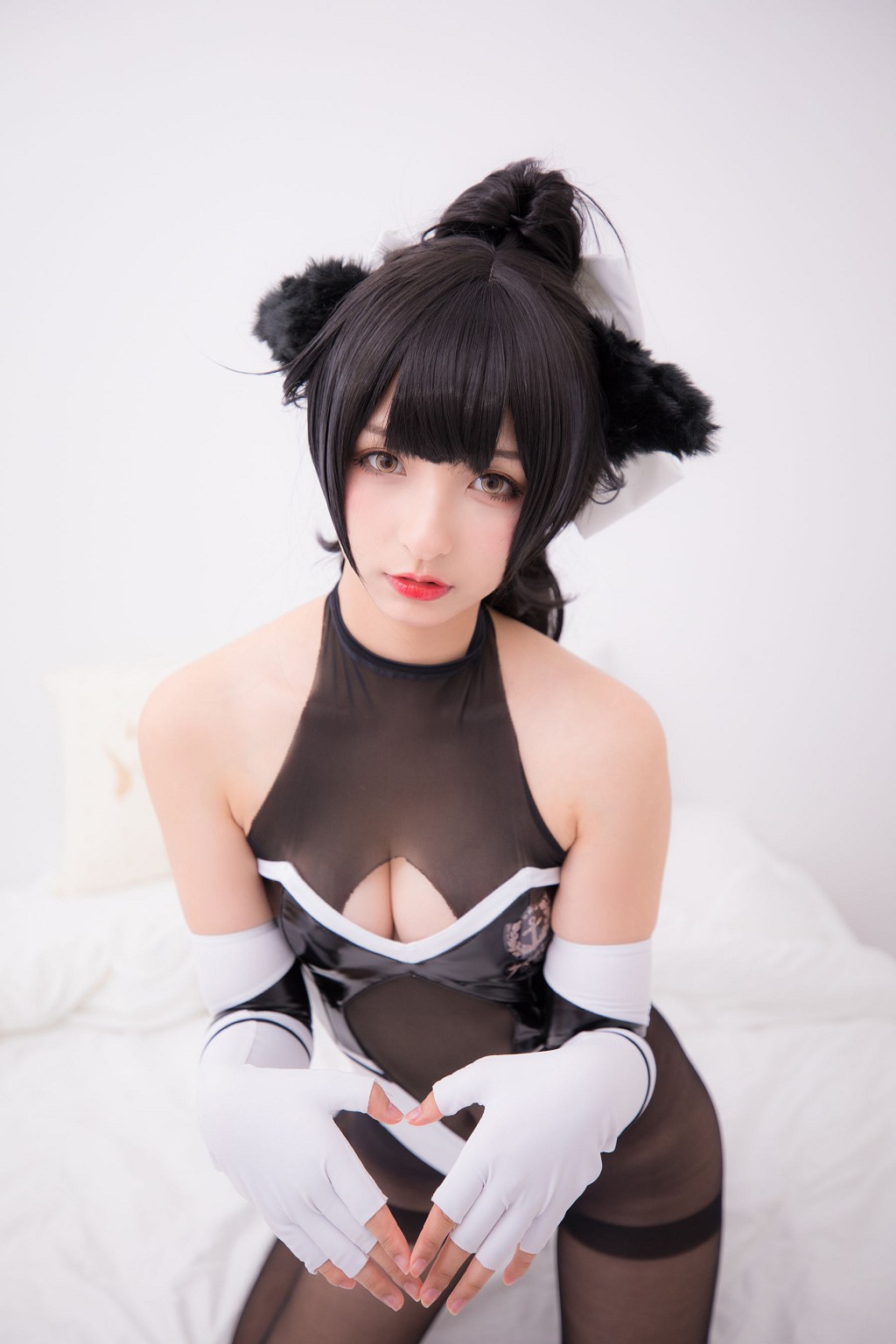 神楽坂真冬《タカオ-タイツ Ver (黒絲)》 [コスプレ美女] 写真集[150P