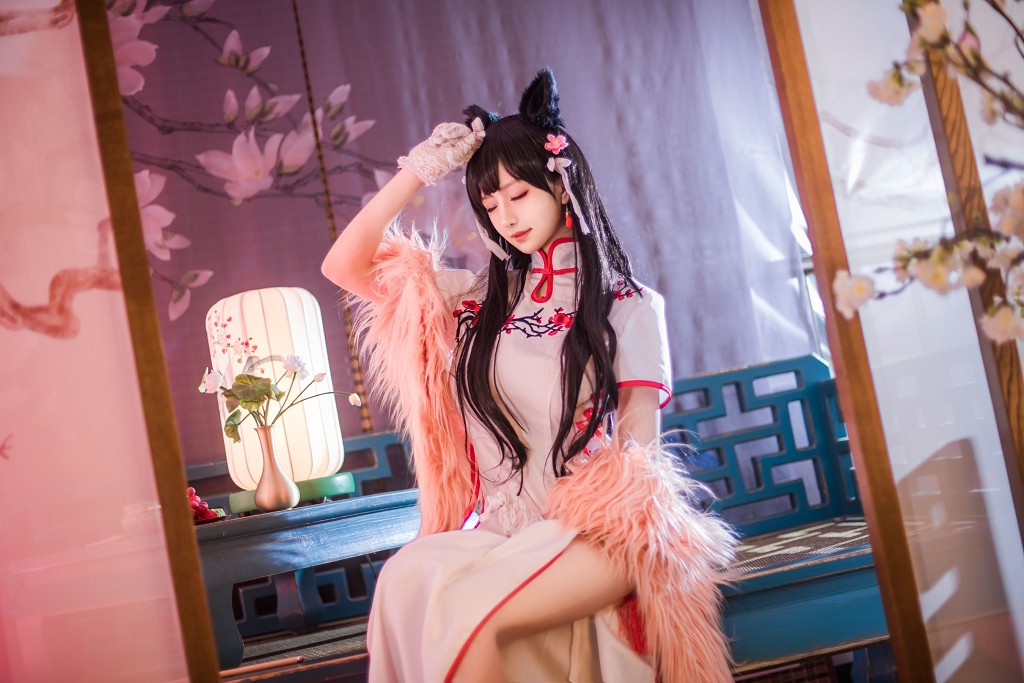 Shika小鹿鹿《爱宕旗袍》 [COSPLAY福利] 写真集[30P]