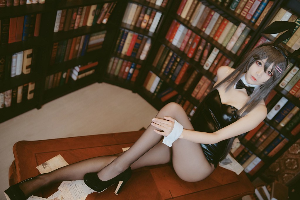Wugeng Baigui "Sakurajima Mai Bunny Girl" [Cosplay Beauty] Photo Collection [38P