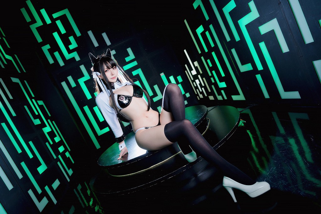萌妹菌烨tako《アイタケイヌ レーシング FGO ナイグアン 旗袍 マシュ》 [コスプレ美女] 写真集[45P