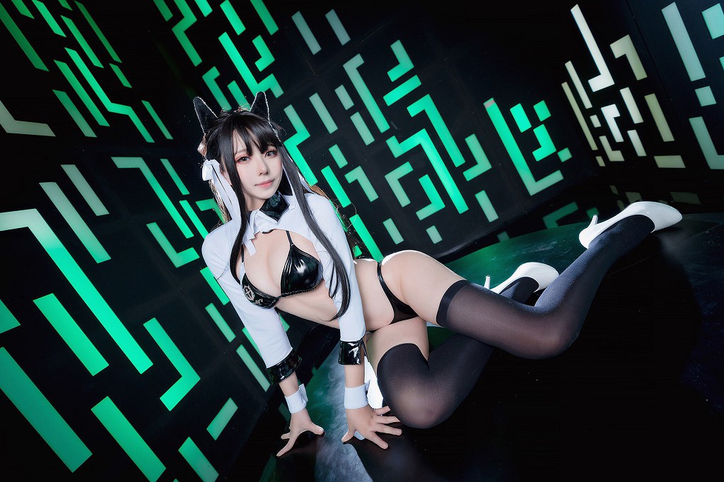 萌妹菌烨tako《アイタケイヌ レーシング FGO ナイグアン 旗袍 マシュ》 [コスプレ美女] 写真集[45P