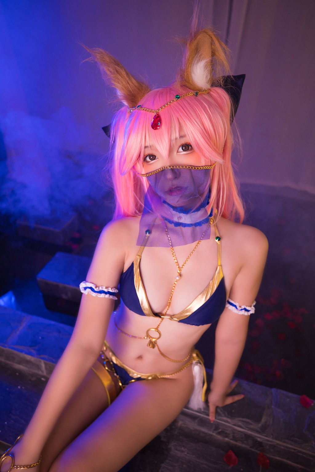 コスプレイヤー 神楽坂真冬 《玉藻前舞娘 ミステリアス ラブ》 [福利 コスプレ] 写真集 [150P