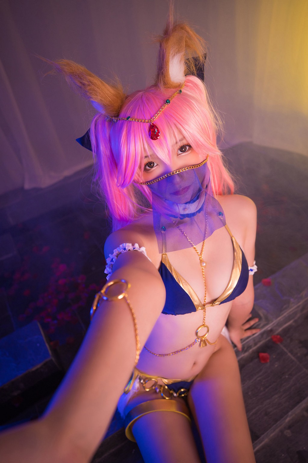 コスプレイヤー 神楽坂真冬 《玉藻前舞娘 ミステリアス ラブ》 [福利 コスプレ] 写真集 [150P