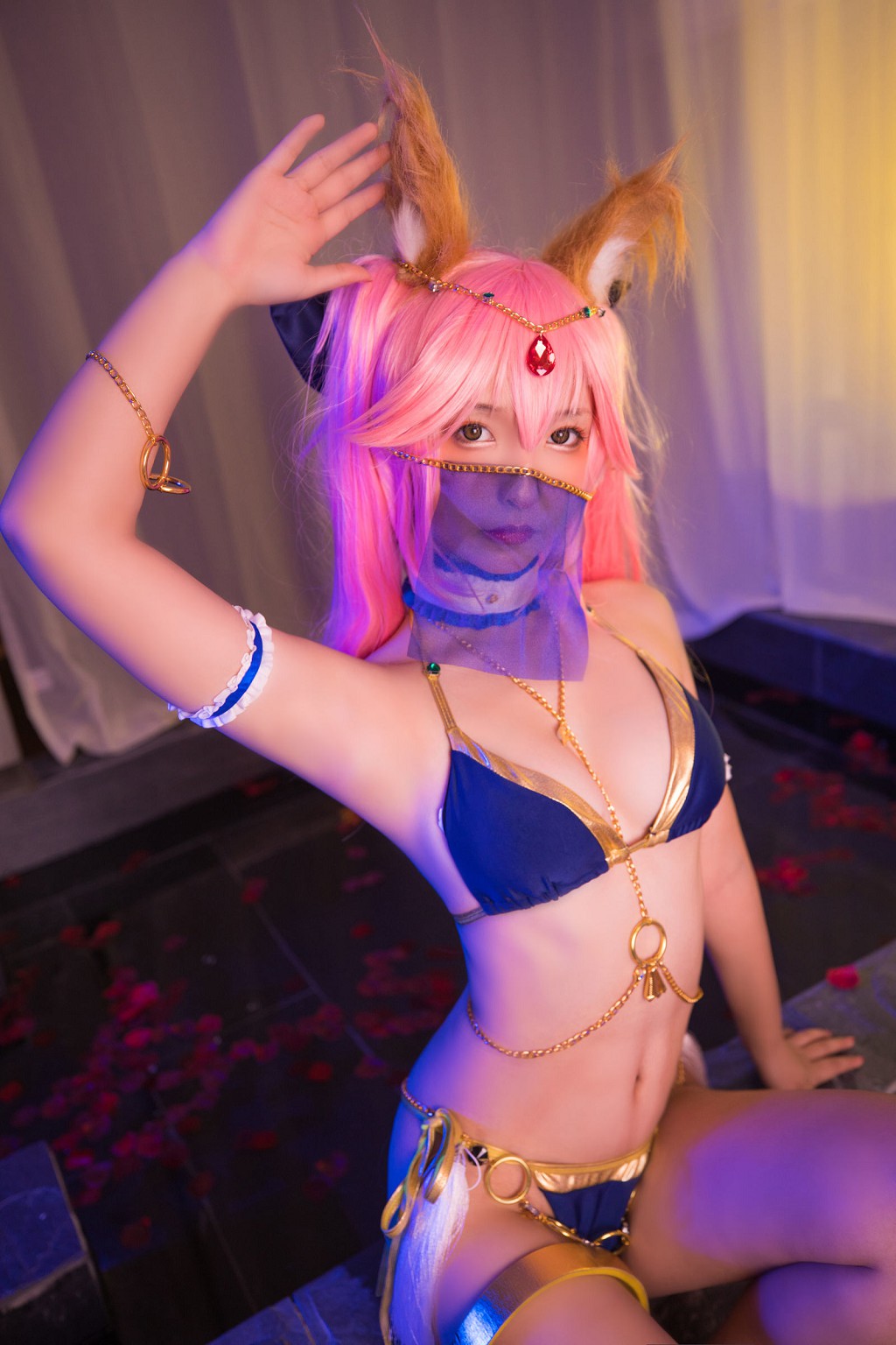 コスプレイヤー 神楽坂真冬 《玉藻前舞娘 ミステリアス ラブ》 [福利 コスプレ] 写真集 [150P