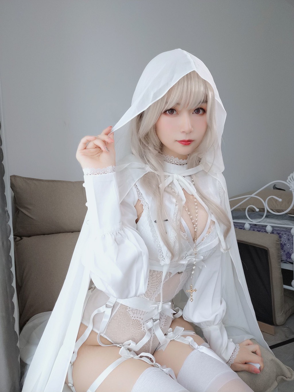 โคเซอร์ไป่ยิ่น81《ชุนไป้เซิ่งหนี่ว》 [Cosplayสาวน้อย] หนังสือภาพ[56P
