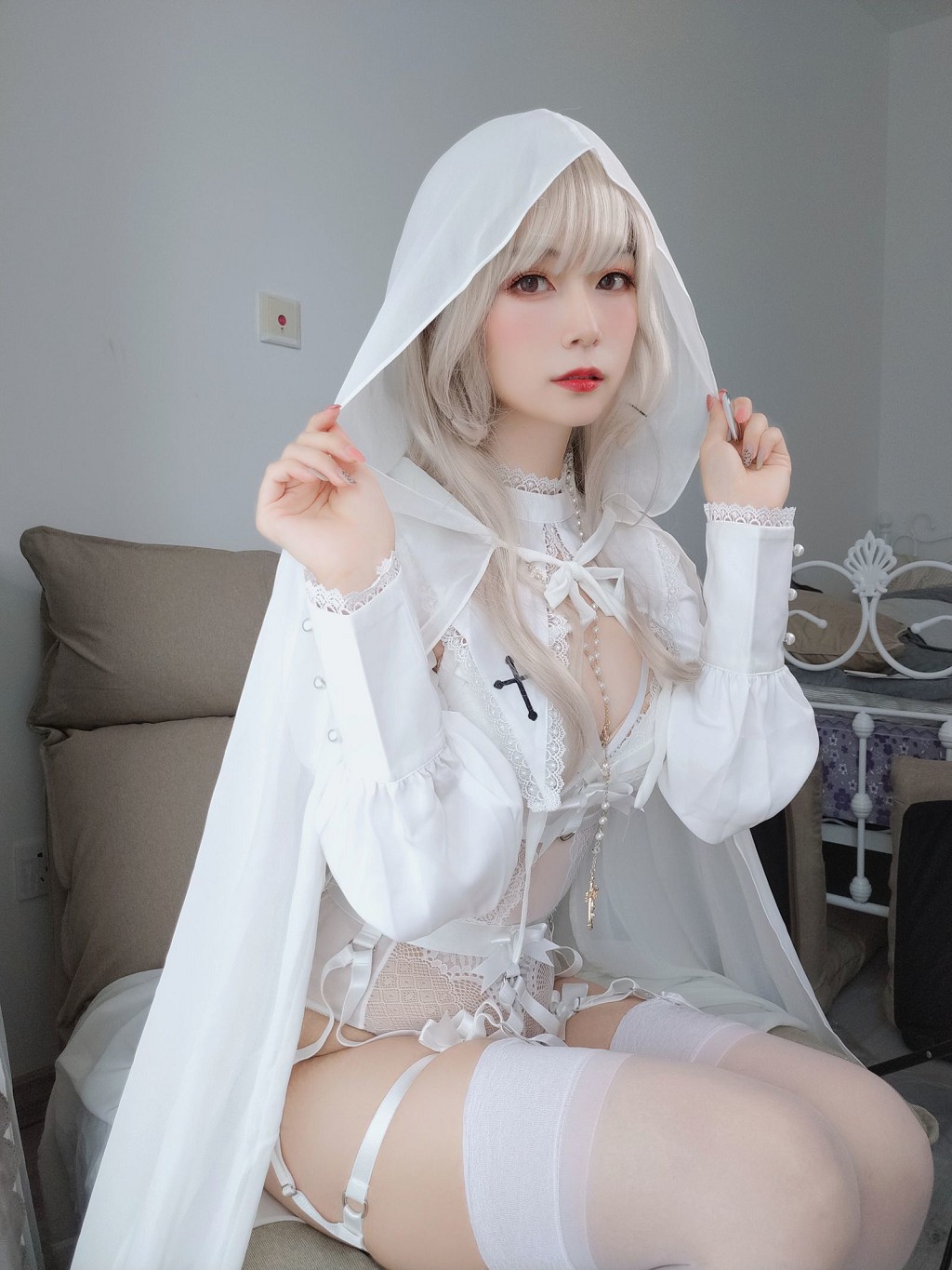 โคเซอร์ไป่ยิ่น81《ชุนไป้เซิ่งหนี่ว》 [Cosplayสาวน้อย] หนังสือภาพ[56P