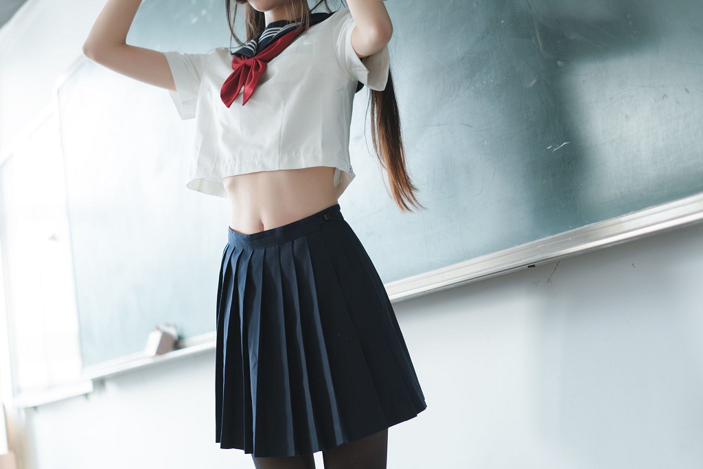 五更百鬼《JK制服》 [Cosplay美女] 写真集[43P]