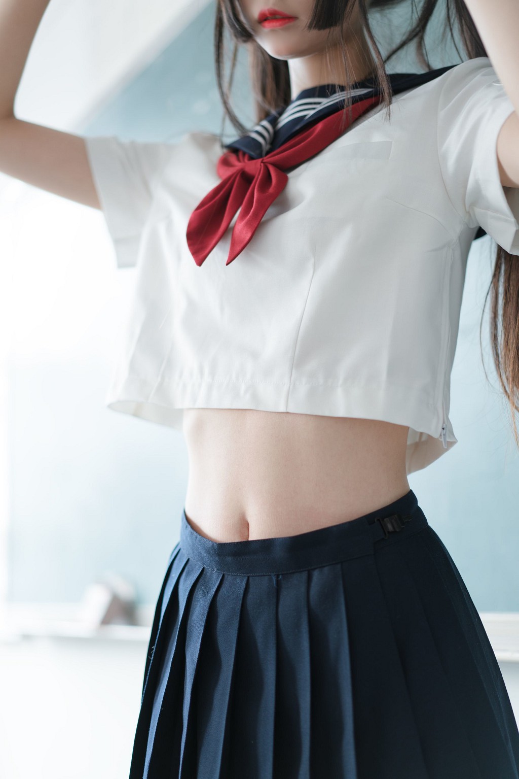 五更百鬼《JK制服》 [Cosplay美女] 写真集[43P]
