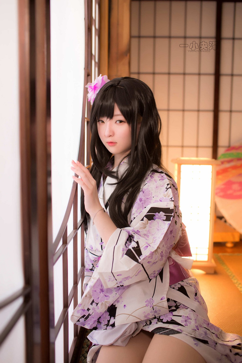 イーシャオヤンゼ 『和服短袜』 [コスプレ美女] 写真集[41P