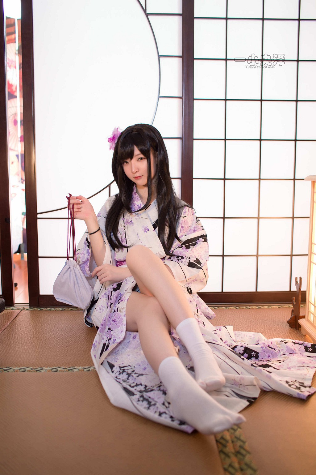 イーシャオヤンゼ 『和服短袜』 [コスプレ美女] 写真集[41P