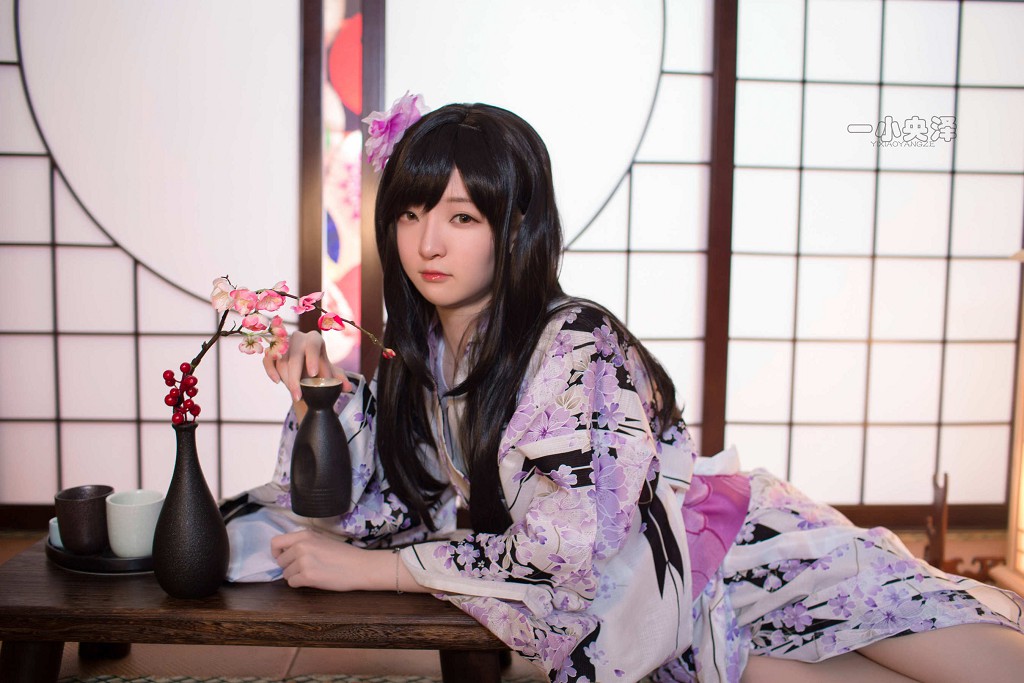 イーシャオヤンゼ 『和服短袜』 [コスプレ美女] 写真集[41P