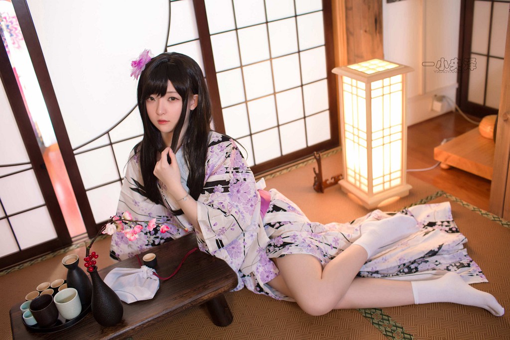イーシャオヤンゼ 『和服短袜』 [コスプレ美女] 写真集[41P