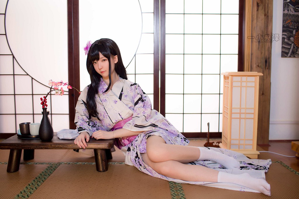 イーシャオヤンゼ 『和服短袜』 [コスプレ美女] 写真集[41P