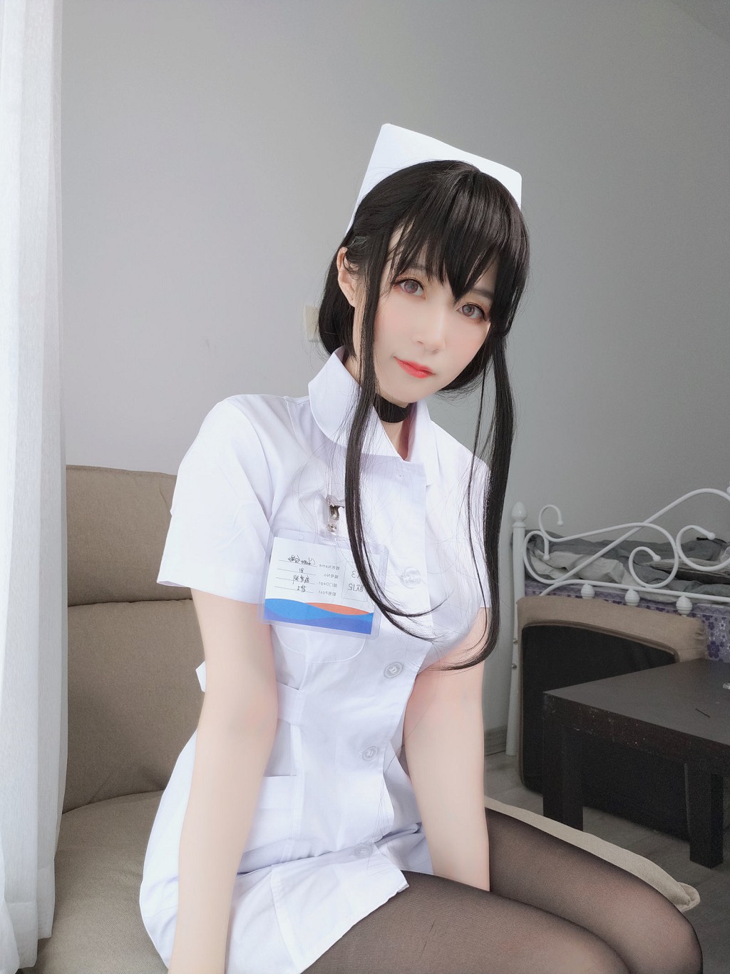 ไป่หยิ่น81《พยาบาลผมยาว》 [Cosplay สาวสวย] หนังสือภาพ[66P