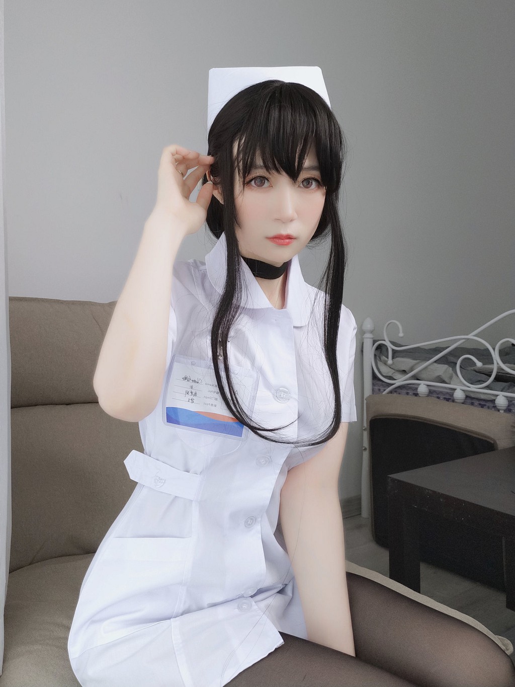 ไป่หยิ่น81《พยาบาลผมยาว》 [Cosplay สาวสวย] หนังสือภาพ[66P