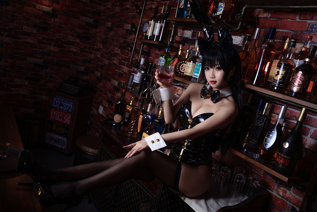 กุ้ยจู๋ย่าวอยู่หรือเปล่า w《สีดำดงจินกระต่ายสาว ไอตงรถแข่งสาว》 [Cosplay สวัสดิการ] ชุดภาพถ่าย[33P