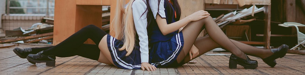 Innocent Girl Wu Geng Bai Gui 'Senpai School Uniform' [Cosplay Beauty] Photo Book [25P