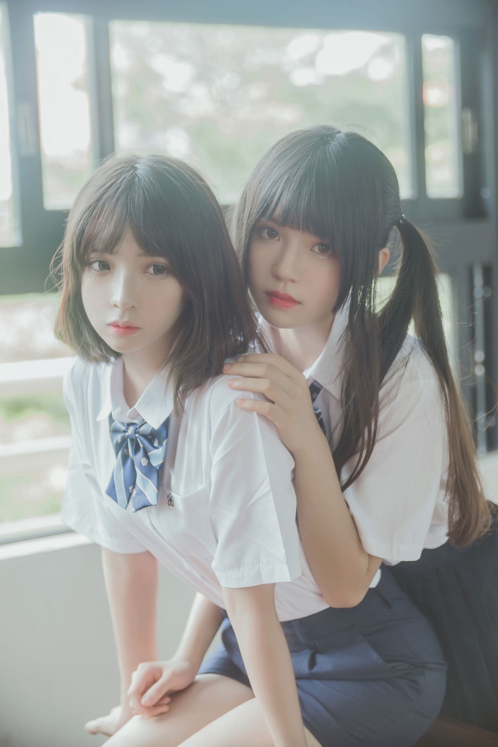 桜桃喵与疯猫ss JK百合 43P