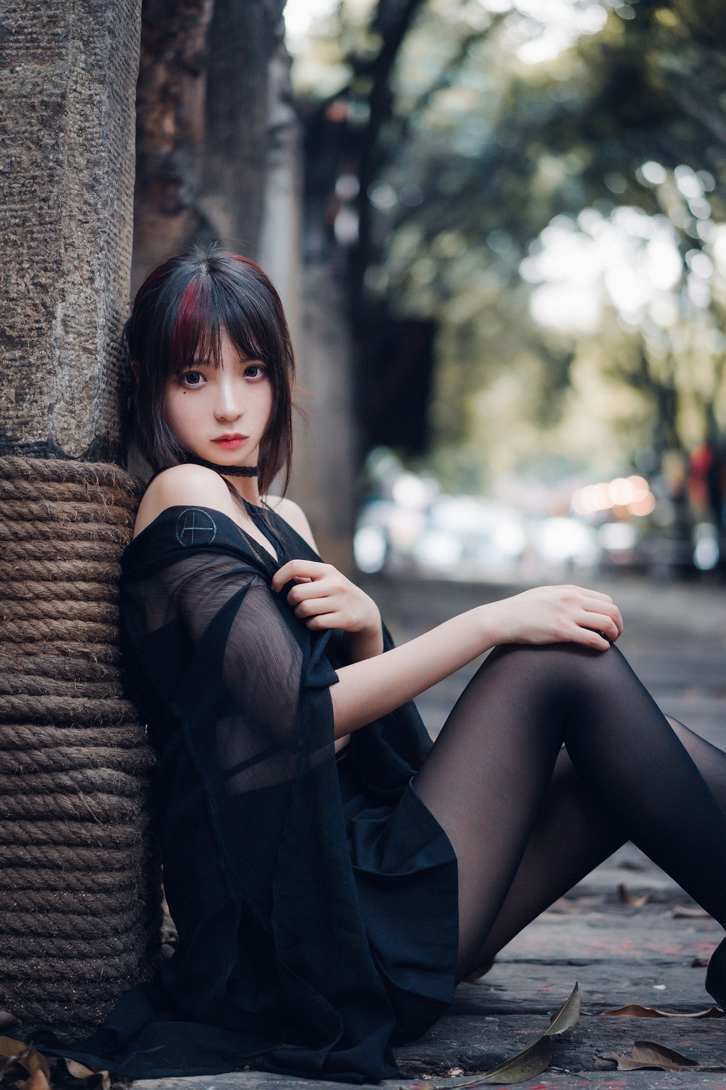 疯猫ss《叛逆青春少女》 [萝莉COS] 写真集[46P]