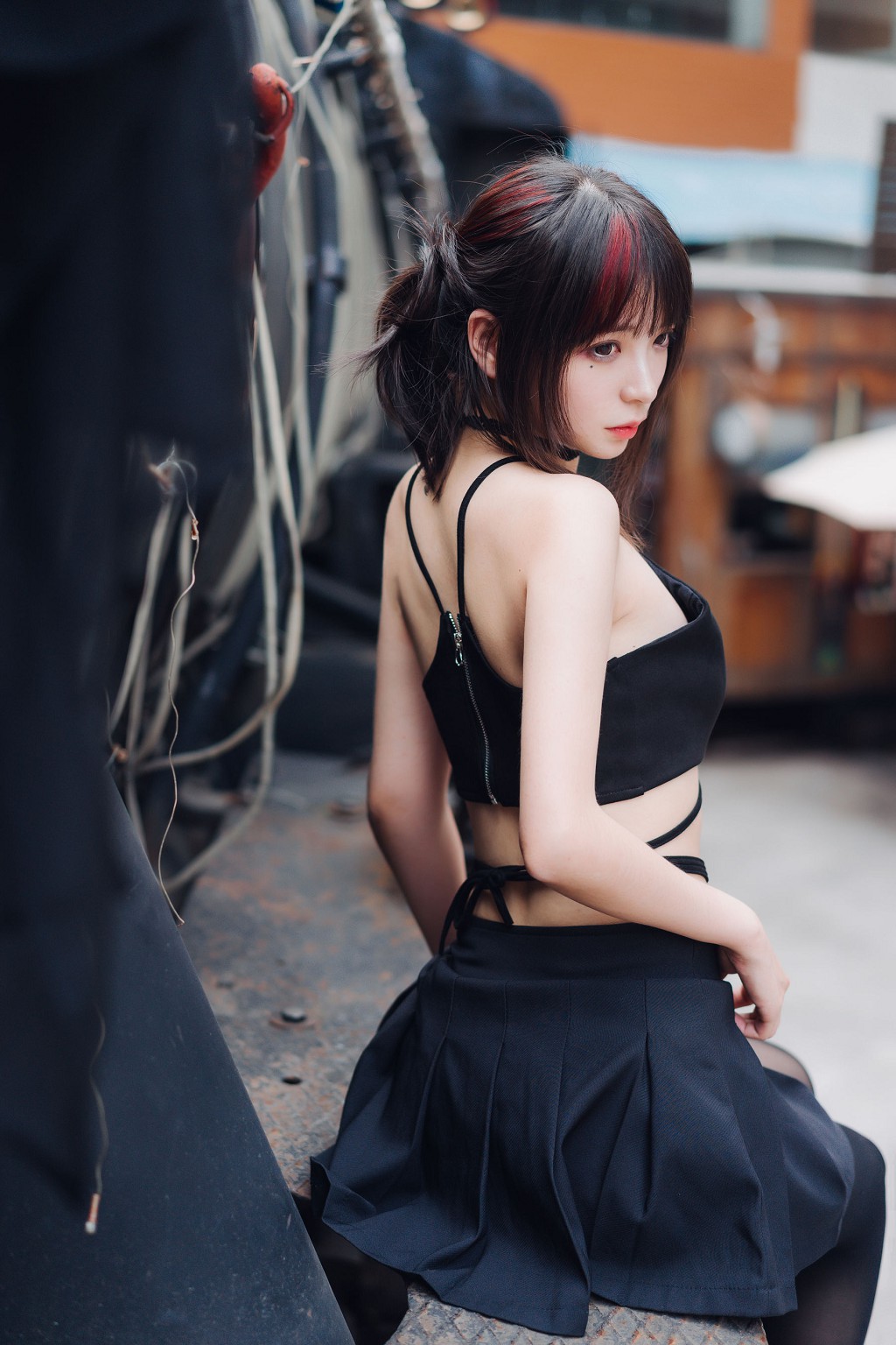 疯猫ss《叛逆青春少女》 [萝莉COS] 写真集[46P]