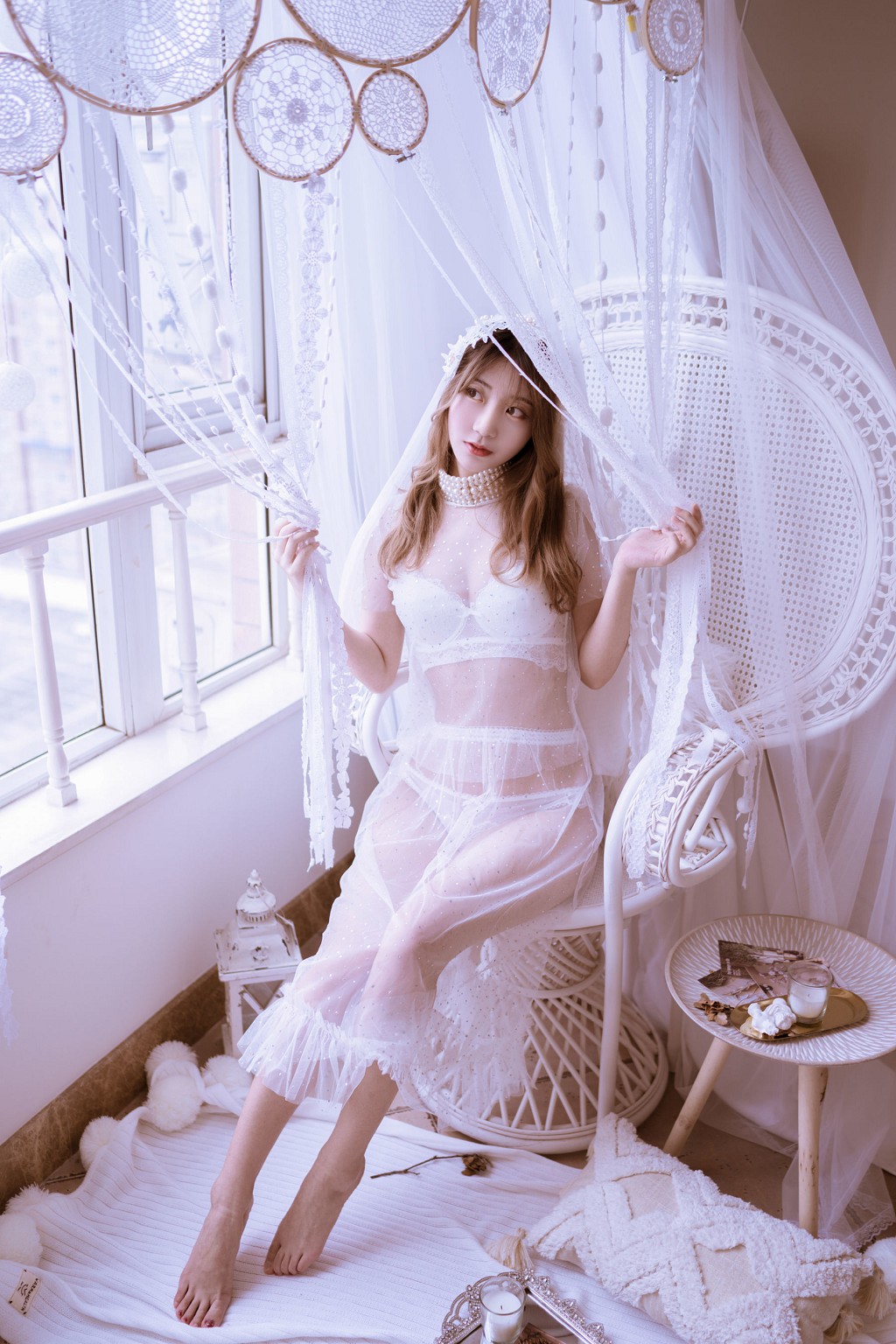 COSER黑川《年上彼女 婚纱+毛衣》 [Cosplay少女] 写真集[39P]