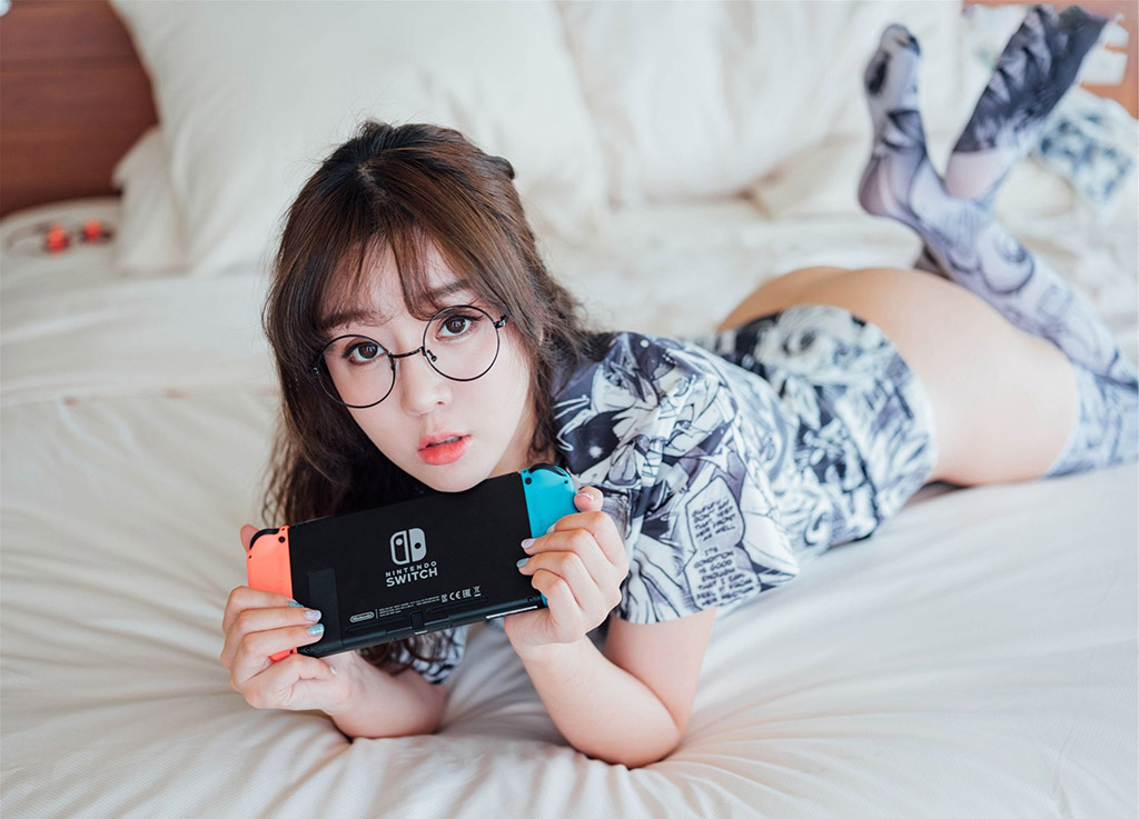 หวาง ยู่ ชุน ซีรีส์ สาวกระต่าย OL แว่นตา เซ็กซี่