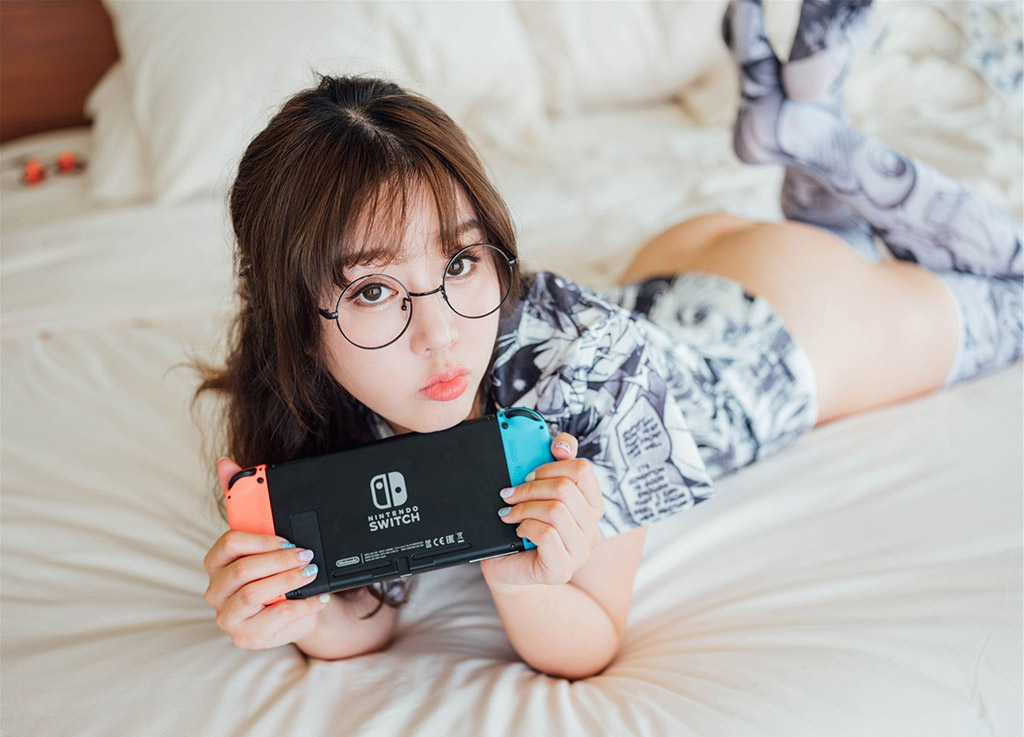 หวาง ยู่ ชุน ซีรีส์ สาวกระต่าย OL แว่นตา เซ็กซี่