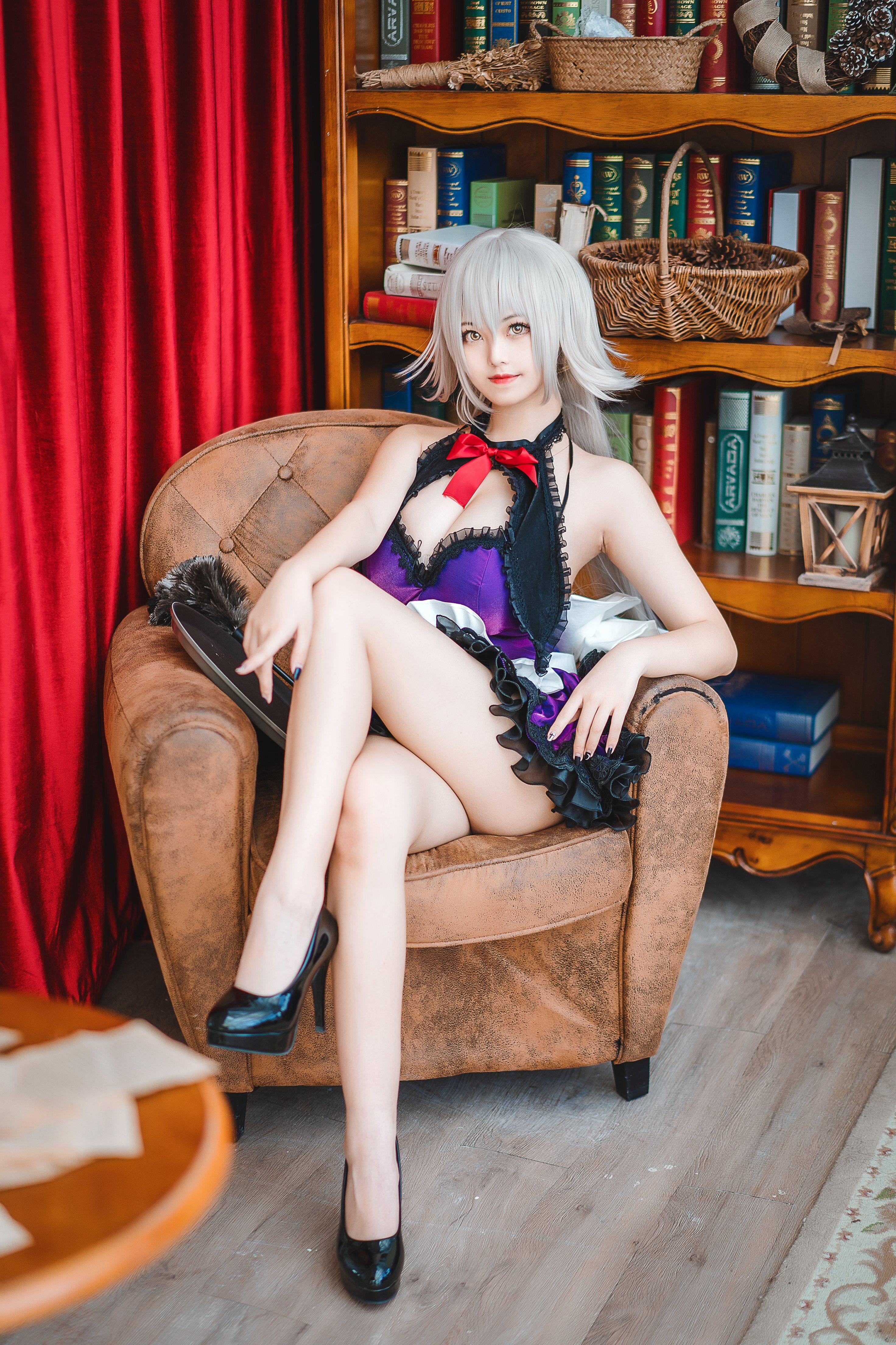 蜜汁猫裘 Vol.046: 贞德女仆 40P