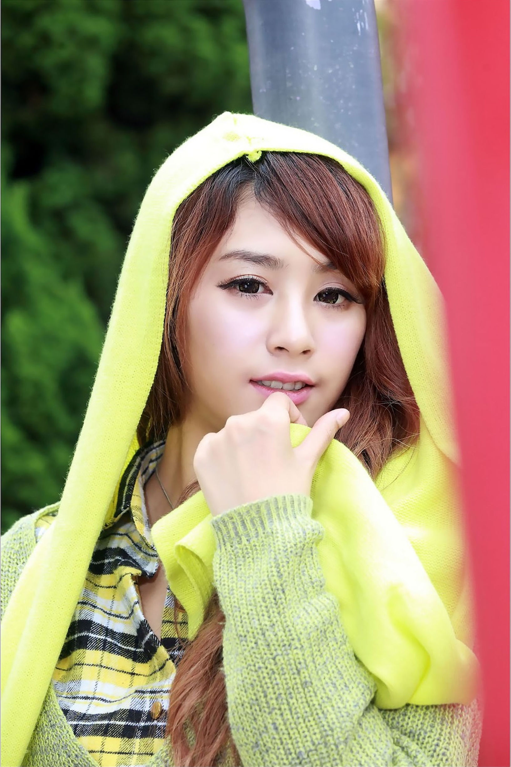 [台湾美女] 夏晴MISO 黑丝外拍