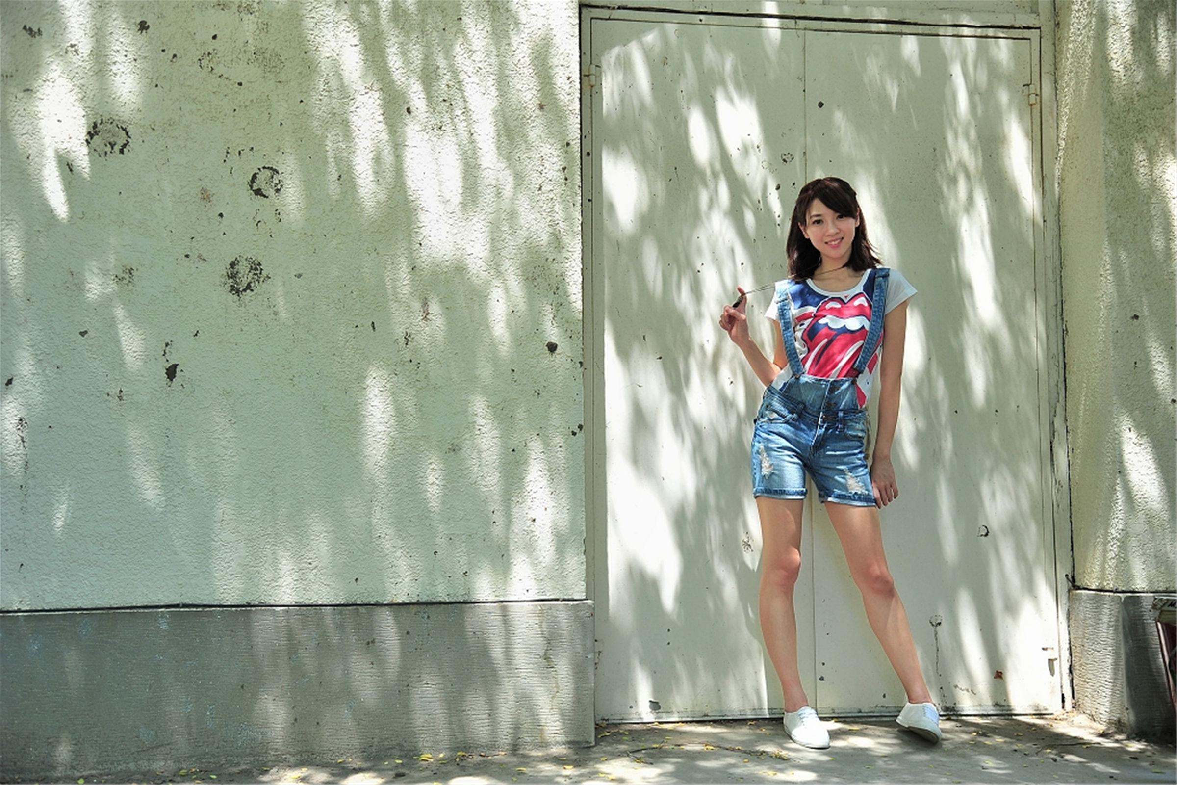 สาวสวยไต้หวัน] เซี่ยวหยู ศิหลินโรงเรียนประถมภายนอกถ่าย