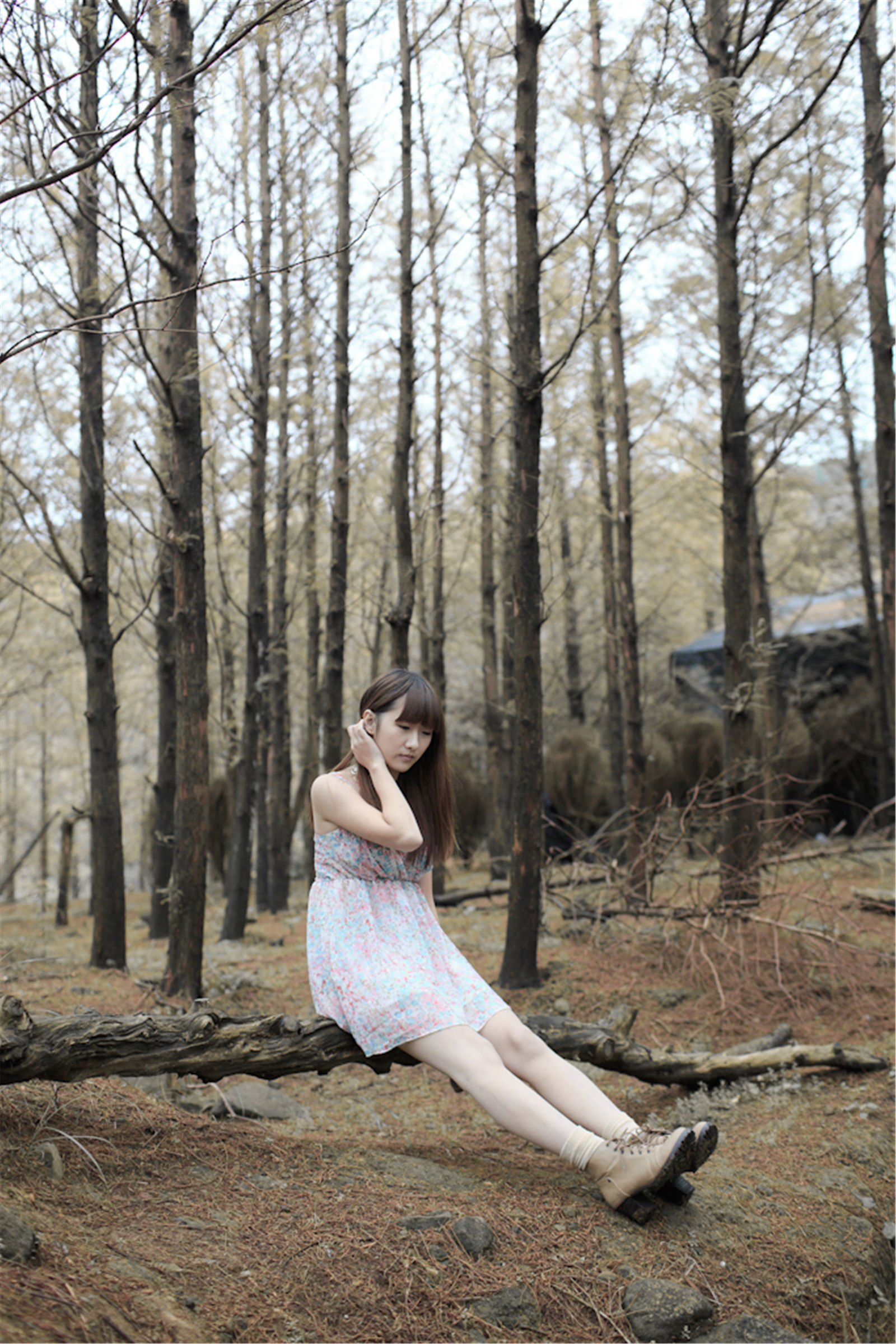 [台湾美女] 李思嫻 陽明山外拍