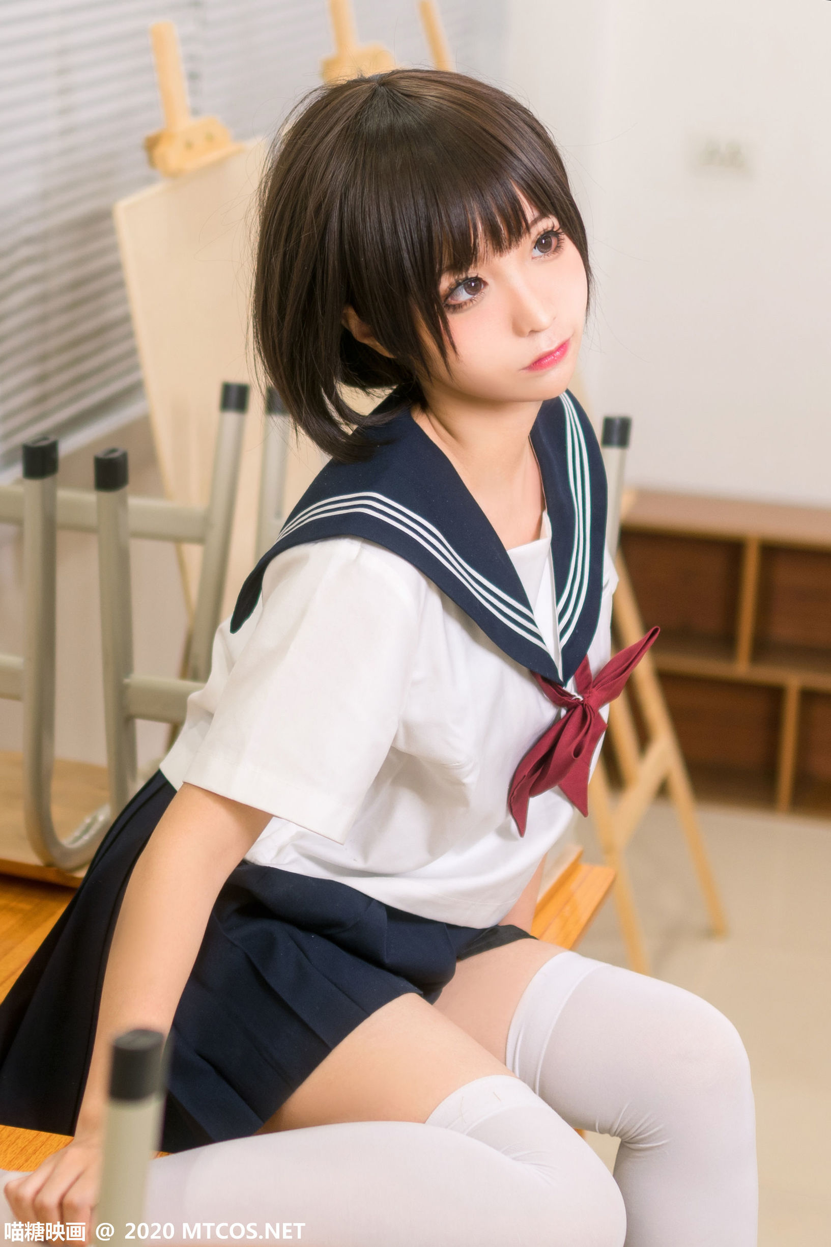 [喵糖映画] JKL.020 课室JK制服