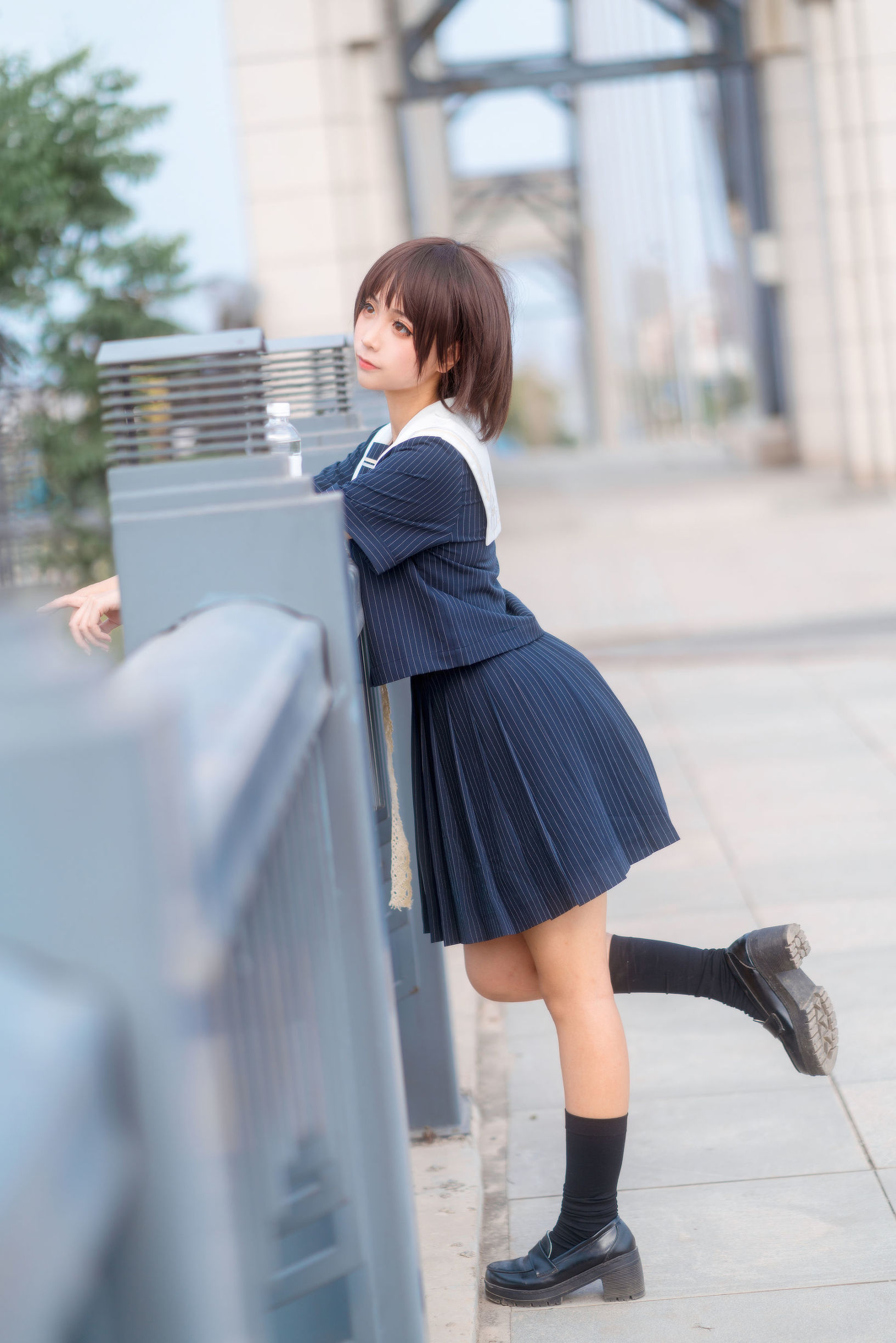 [喵糖映画] JKL.024 深蓝JK制服